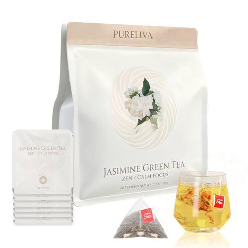 Jasmine Green Tea — Zen & Calm Focus