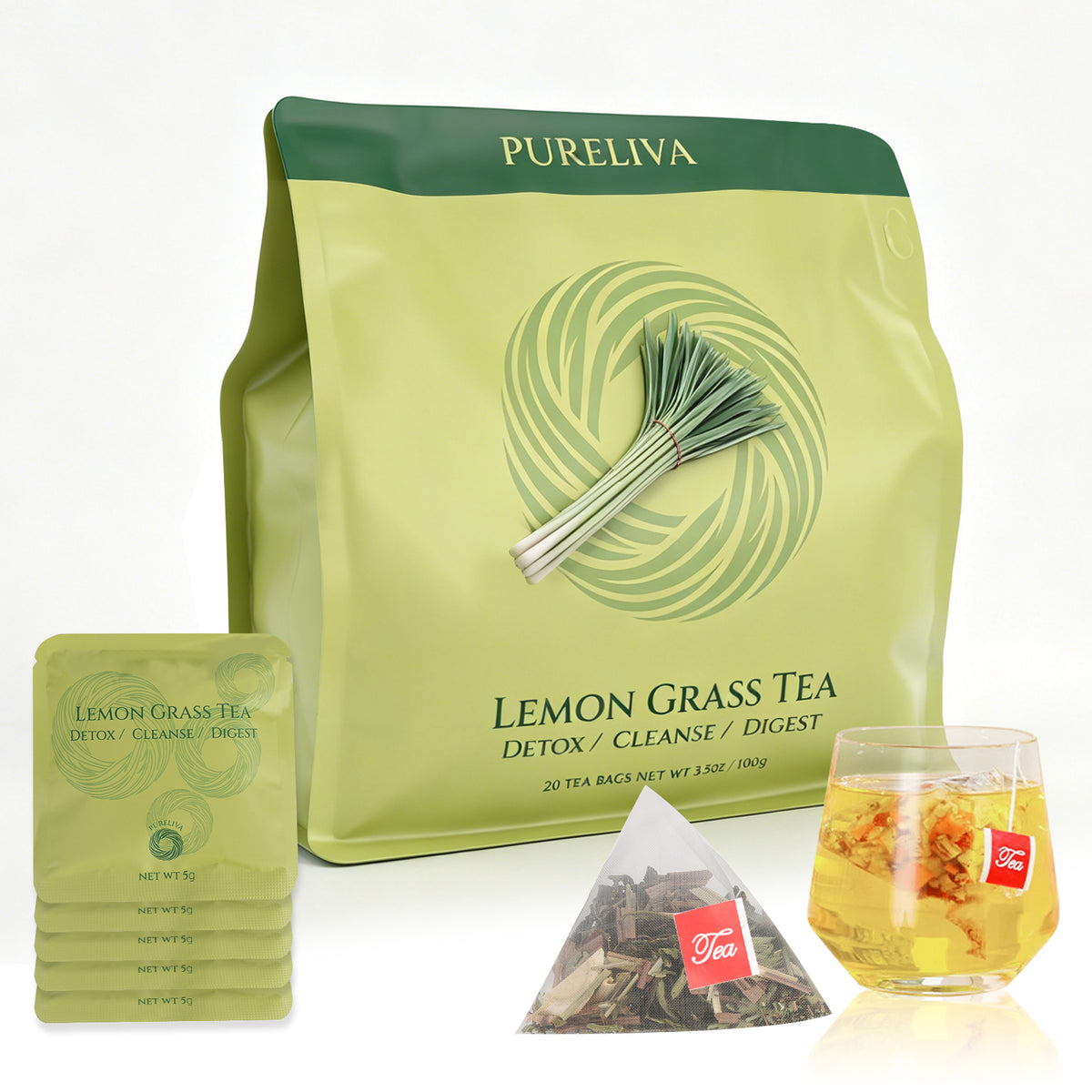 Lemon Grass Tea — Detox, Cleanse & Digest